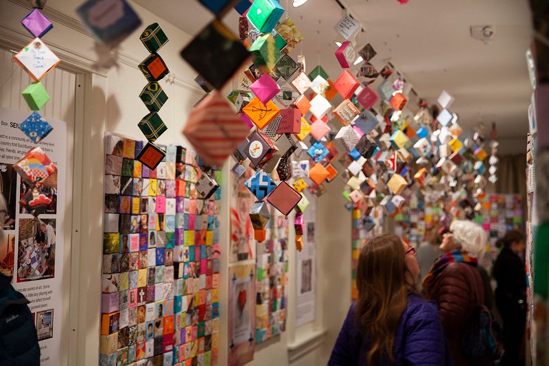 Images on display at Cerimon House