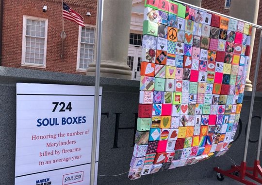 Exhibit at the Maryland State House, Annapolis