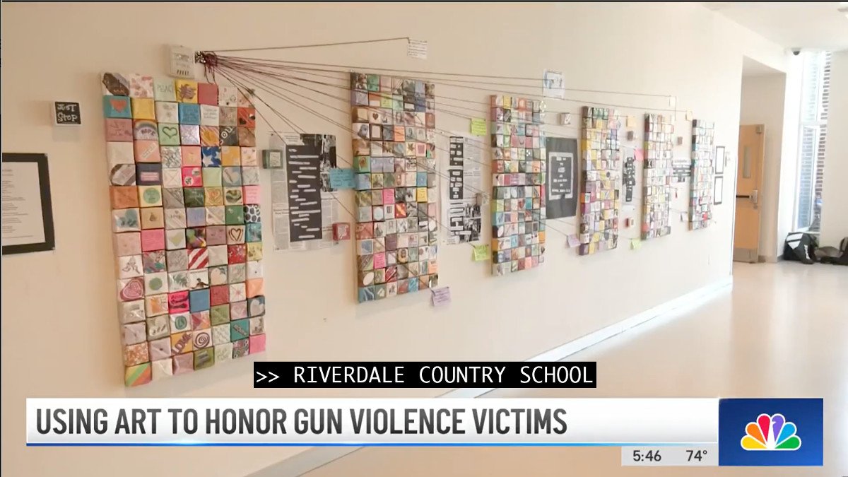 New York NBC4 - Riverdale Country School, Bronx, NY. June 5, 2023